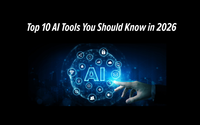 Top 10 AI tools you should know in 2026 for productivity and business growth
